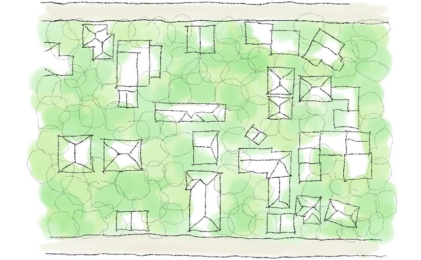 塊としての緑地